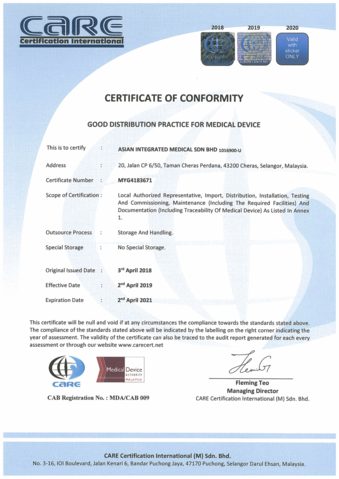 Asian Integrated Medical Sdn Bhd